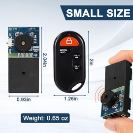 Guegine Cricket Noise Maker Prank,Black Cricket Noise Maker with Remote Control,Beeping Hidden Prank Noise Maker Machine,Pranks for Adults for Gag Joke Gifts School Friend Party for Gag Joke Gifts