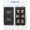 30 Amp DPDT Momentary Switch, On-Off-Momentary On Rocker Switch 6