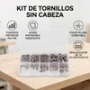220 Uds. Tornillo Prisionero de Acero Inoxidable M3 a M8