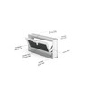 1408 Hopper Vent Window for Glass Blocks, Sheds, Cabins, Tiny