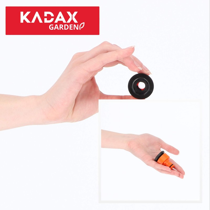 KADAX Plastic ABS Tap Connector Manifold Hose Connector Faucet Connector