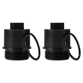 Diegimr 2pcs 190030 Drain Plug Assembly for Pentair FNS Plus/Clean and Clear Plus/Quad DE Filters, Pool Filter Drain Plug Replacement with O-Rings for Pool Maintenance Accessory