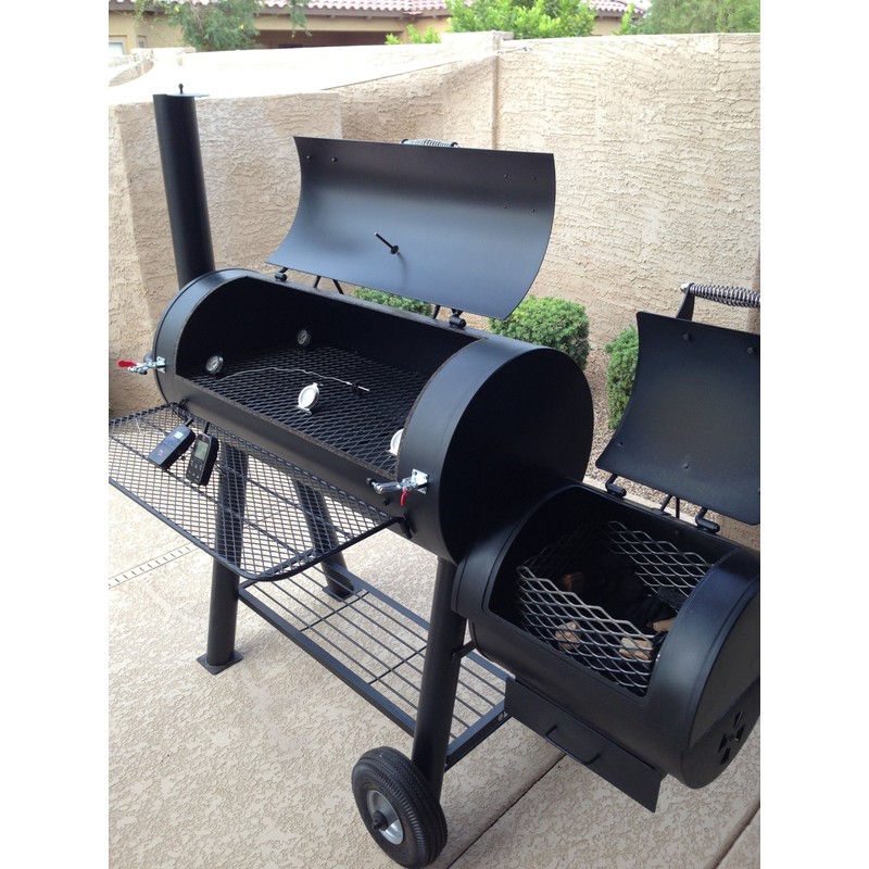 Smoker Toggle Latch, BBQ pit lid clamp. Front Flat mount