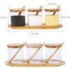 morining place Seasoning Containers with Spoon, Salt and Pepper, Sugar