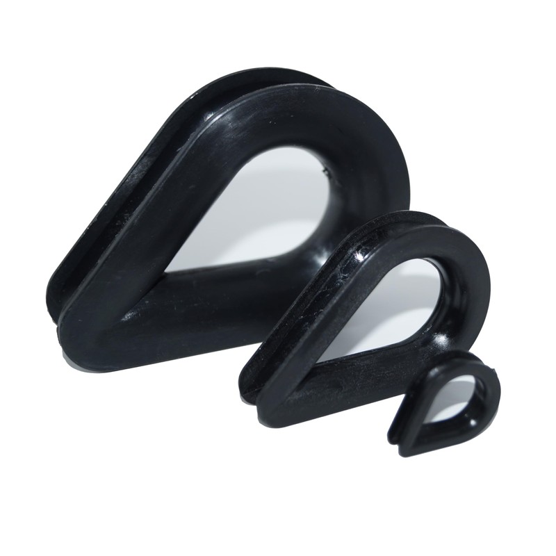 Plastic Thimble 4 mm Nylon Thimble for Wire Rope or