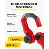 A-BOAR 3/4" D-Ring Shackles, Heavy Duty Forged Steel Shackles with