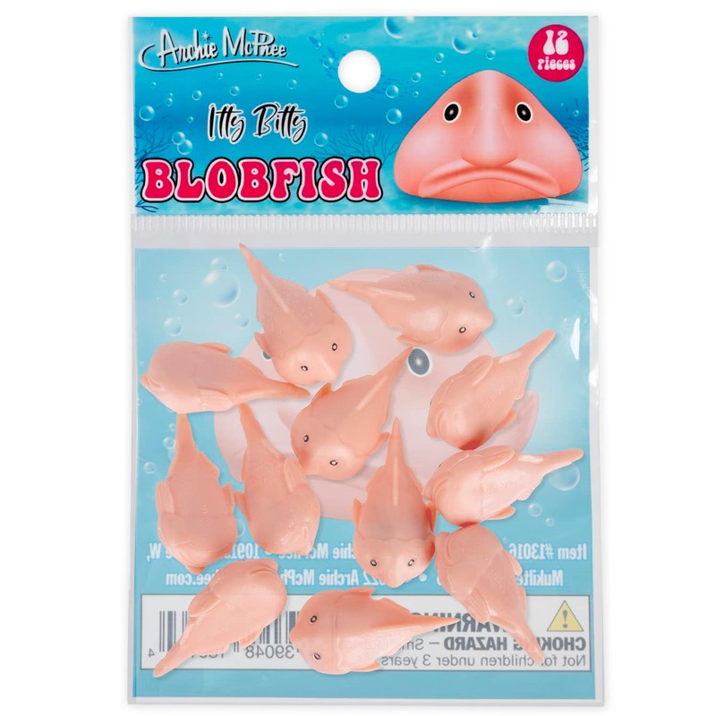 Accoutrements Archie McPhee Itty Bitty Blobfish 12 Pack