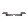1 Pair A Pillar LED Light Brackets Black Powder Coating
