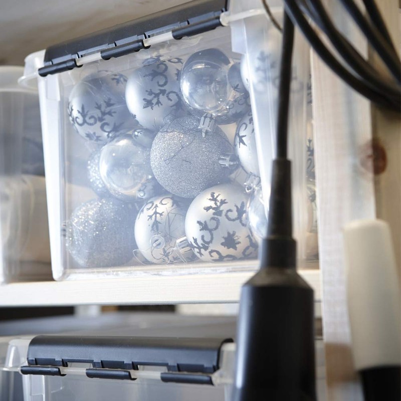 Orthex Smart Store Classic 10 Clipbox, Transparent, 3482070