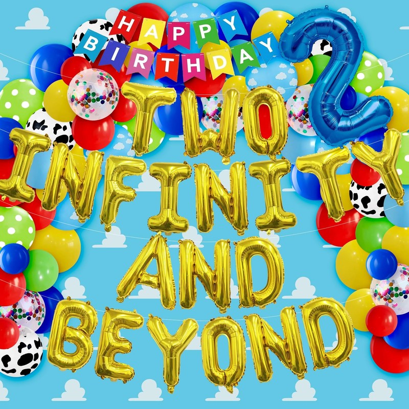 Two Infinity And Beyond Balloons