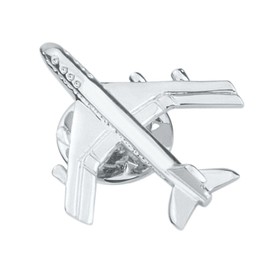 zalati Brooch Badge Pin Aeroplane Fighter Model Jet Plane Style for Silver, Brass