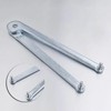 TorSor 2 Pack Angle Grinder Pin Wrench Universal Adjustable Angle