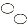 cyclingcolors 2 x piston rings 40 mm x 1.5 mm motorcycle moped scooter compatible with Peugeot 103