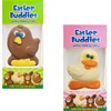 Fruidles Large Easter Buddies Milk Chocolate Bunnies 12-Pack, Individually Wrapped