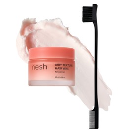 nesh [nesh]Airy Texture Hair Wax & Dual Brush