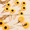 Mtxorvix 12 Pcs Girls Hair Clips Barrettes, Sunflower Hair Clip
