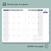 POPRUN Daily Planner 2025-2026 One Page per Day - (A5