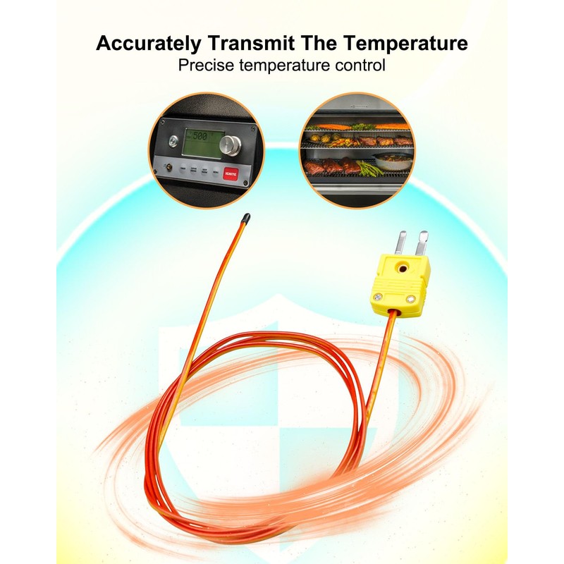 Thermocouple Probe Kit Fit for Traeger Timberline 850 & 1300