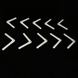 10PCS RC Airplane Plastic Pin Hinge for RC Plane Helicopter Aircraft DIY Model Plane Fix Wing Parts (4.5x67mm)