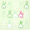 Boston International Bundle of 2 (20 ct) Spring Bunny Themed