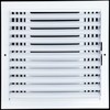 Fits 12x12 Duct Opening 4 Way Steel Air Supply Diffuser