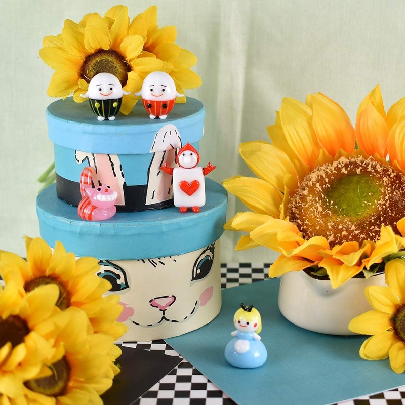 Forkart CKK526 Cute Handmade Glasswork Mother Goose Humpty