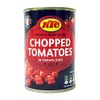 KTC - Chopped Tomatoes - 400g (Pack of 2)