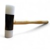 Plastic Hammer Dual Face Nylon Head Hammer, 1" Diameter, for