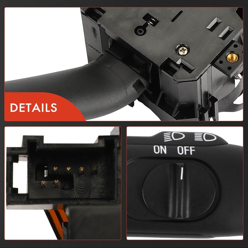 A-Premium Multifunction Switch Turn Signal Switch Compatible with Volkswagen Jetta