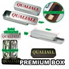 QUALIALL Travel Floss Picks Case, Mini Sealed Sliding Box, 10