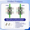 3PCS Cat6 RJ45 Coupler Ethernet Coupler Punch Down Tool RJ45