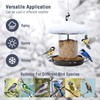 Youvip Metal Roof Bird Feeder - Chew Proof for Outdoor