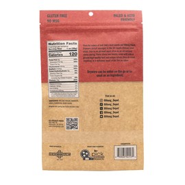 Biltong Depot Smoked Drywors (8oz): High Protein Snack, No Sugar, Natural Dried Beef Sausage Stick