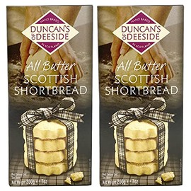 Duncan's of DeesideDuncan’s of Deeside All Butter Scottish Shortbread Cookies Pack of 2 – Gourmet Cookies, Butter Cookies