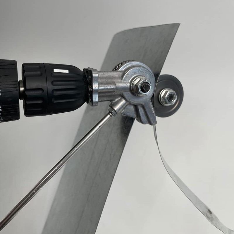 Metal Nibbler Drill Attachment Electric Shears Sheet Cutter Tool Adapter
