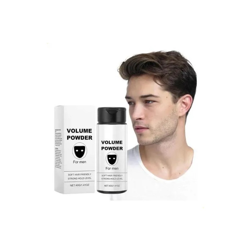 Polvos Esponjosos Para Hombres, Mejoran La Textura Y El Volu