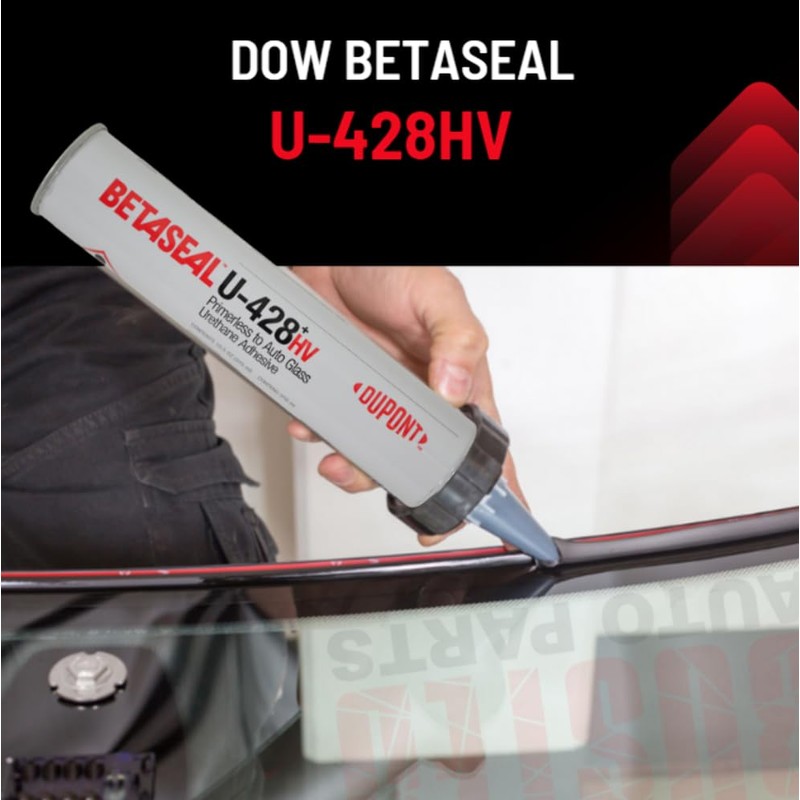 Betaseal U-428 Dow Auto Glass Primerless Urethane//Adhesive with Single Application
