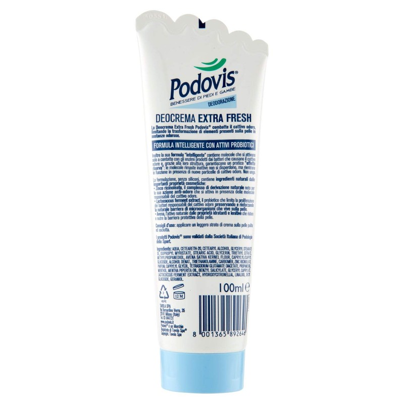 PODOVIS Deocrema 48h 100 ml. - Fuß-Produkte