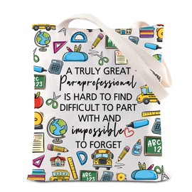 Paraprofessional Tote Bag Teacher Aide Gift Para Appreciation Gift Para Education Handbag Teaching Assistant Gift (Para Tote)