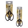 Tim Holtz Micro-Serrated Titanium Shears & Snips Scissor Set, 9.5