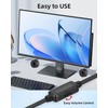 YANBORONSN MINI Computer Speaker for Desktop,6W 3.5MM Small PC Speaker,MINI