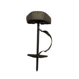 HuntEmUp Ultimate Marsh Stool XC Xtra Comfort - Warerfowl Hunting Seat Post with 30% More Cushion and Reinforced Stiching for Extra Comfort and Durability - Duck Hunters Slough Seat