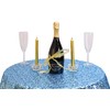 Christmas Concepts® Baby Blue Sequin Round Table Cloth - 36