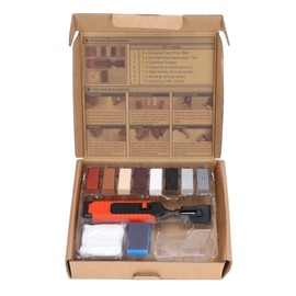 Msiud Porcelain Tile Repair Kit Wax Blocks DIY Tool, Repairing Cracks Scratches Floors Laminate Heat Pen Wood Linoleum Hard Marker Cover Patch Holes Door Melting Chip Quartz Countertop Ceramic