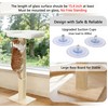 Cat Scratching Post with Large Window Perch, 47-Inch Tall Sisal