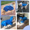 Waterproof Dog Raincoat, Adjustable Reflective Lightweight Pet Rain Clothes with