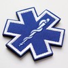 Asclepius Wand Patch Emergency Medical Symbol Star of Life Velcro