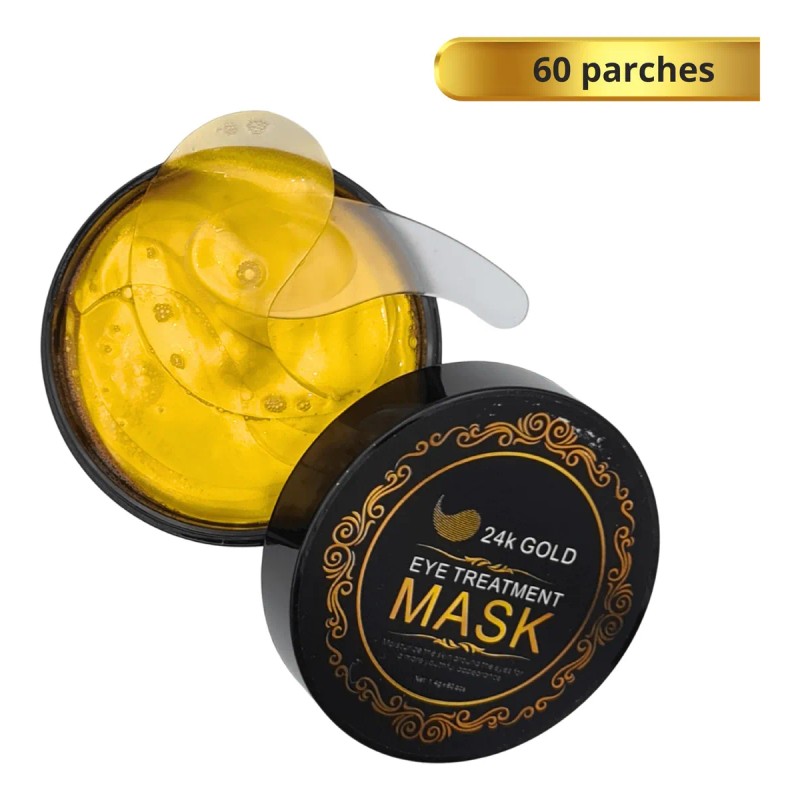 Parches Hydrogel Contorno Ojos 24k Antiarrugas Hidrata 60 Pz