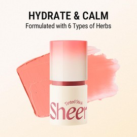 MAKEHEAL SHEER STICK BLUSH, 3 in 1 Multi stick, moisturizing, creamy, lightweight, versatile, easy to use on the go, blends effortlessly, 6g 0.2 Oz (05 PERSIMMON, 0.2 Oz)