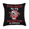 From Avics To Ts Tarantula Bird Spider Throw Pillow